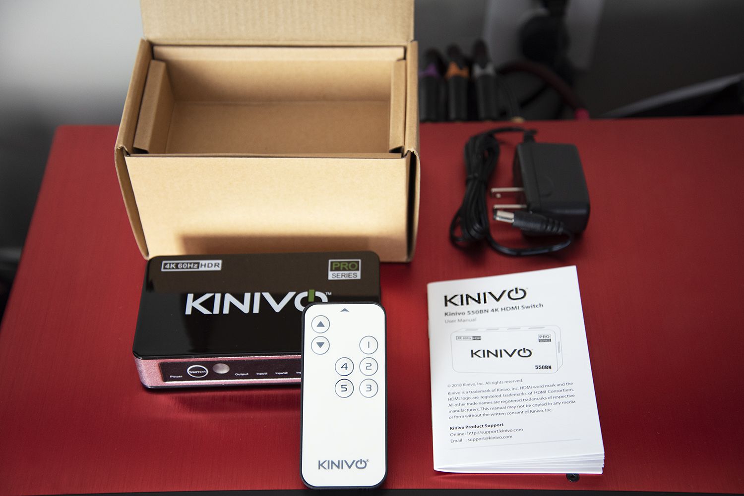 Kinivo 550BN HDMI-kytkin