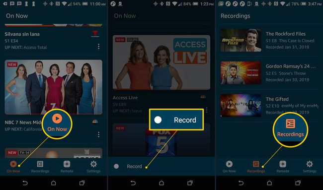 Amazon Fire TV Android App – Fire TV Recast Live tai Record