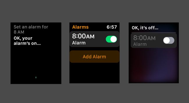 Kuinka käyttää Siriä hälytyksen asettamiseen Apple Watchissa