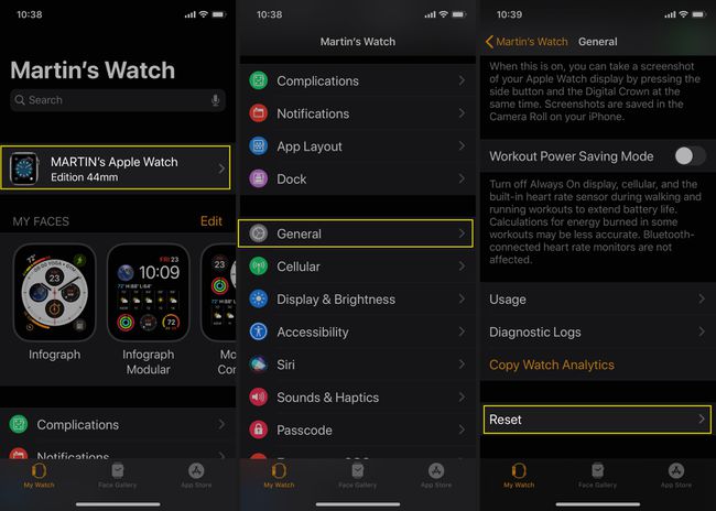 Nollaa laitteesi Apple Watchilla ja poista salasana