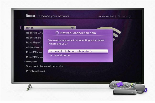 Roku Hotel ja Dorm Connect