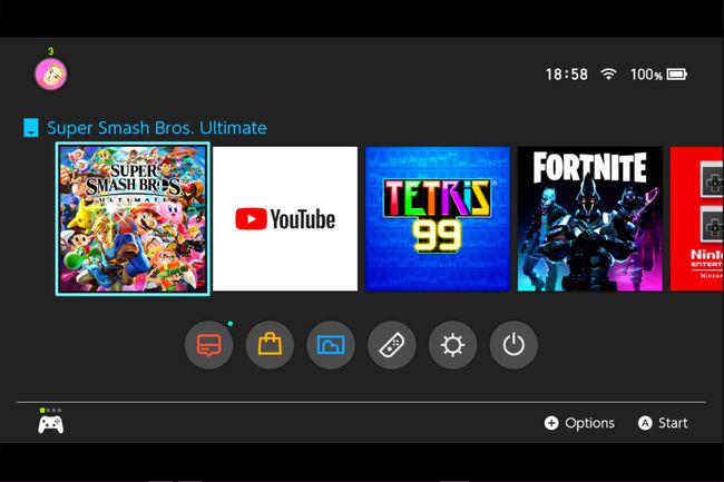 Nintendo Switchin pelaaminen Windows 10 -kannettavan näytöllä.