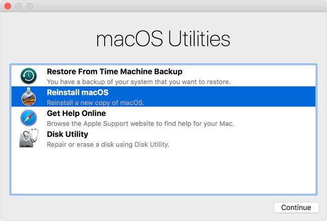 Kuvakaappaus macOS Utilities -sovelluksella