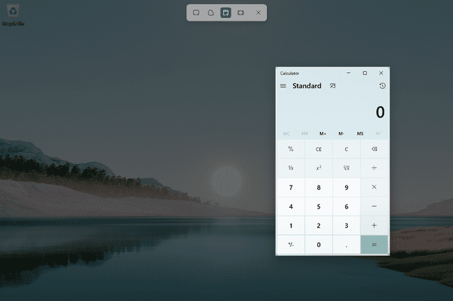 Windows 11 -laskimen kaappaustyökalu. 