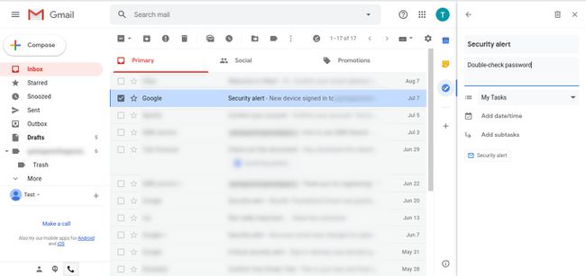 Gmailin muokkaustehtävä
