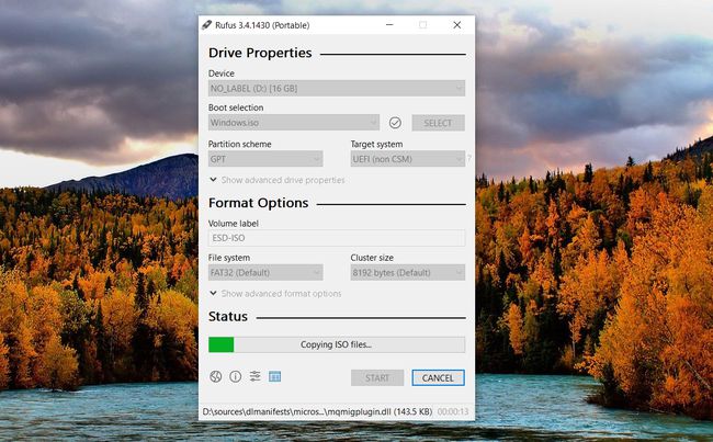 Rufus 3.4 kannettava ISO-tiedostokopio