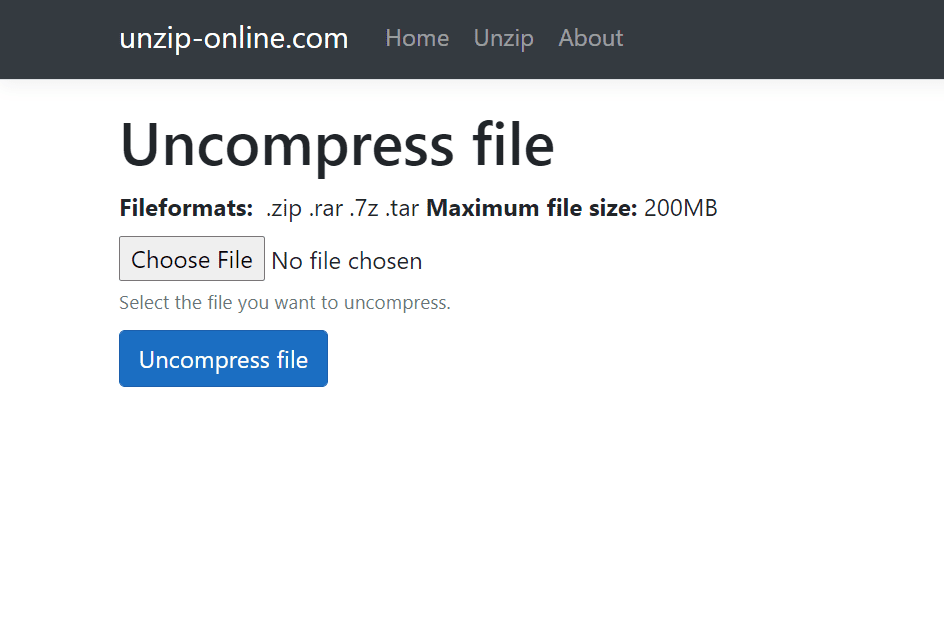 uncompress file page eeb7d5370e51436199b8de83f5469715