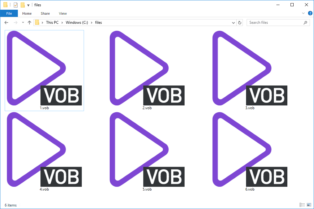 vob files 59b981b66f53ba0011dfe87e