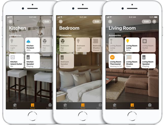 Apple HomeKit -sovellus iPhonessa