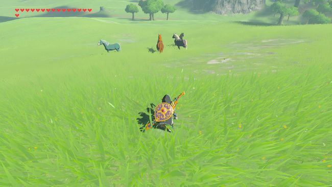 Stalking on Horses in Zelda: Breath of the Wild