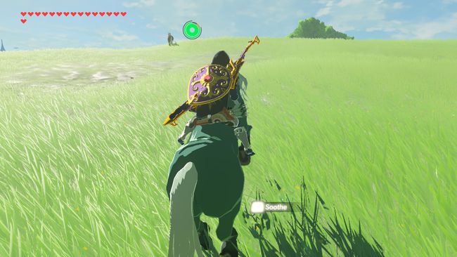 Villin hevosen kesyttäminen Zeldassa: Breath of the Wild.