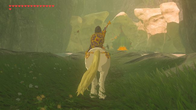 Horse Fairy Fountain etsiminen Zelda: Breath of the Wildista.