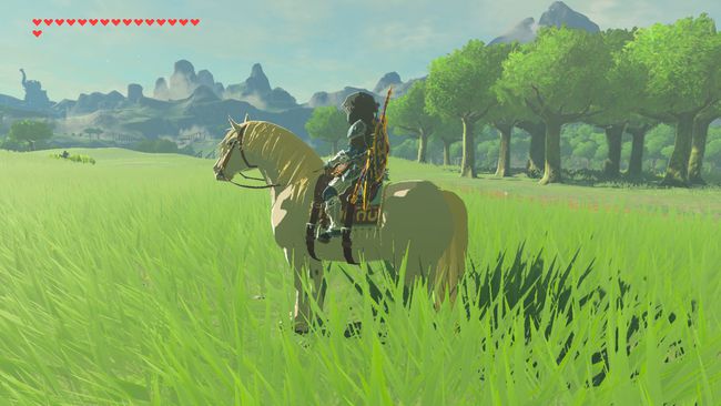 Royal White Stallion Zeldassa: Breath of the Wild.