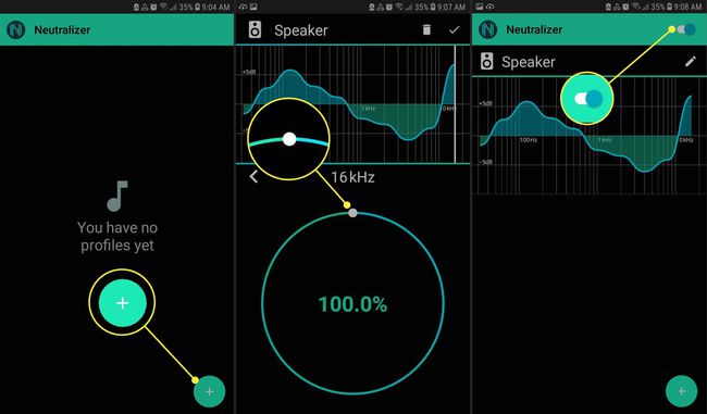 Neutralizer-sovellus Androidille