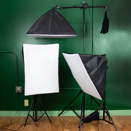 StudioFX 2400 W suuri Softbox-valaistussarja