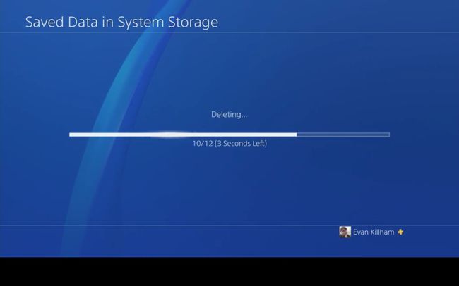 Kuinka poistaa tallennettuja tietoja PS4:stä.