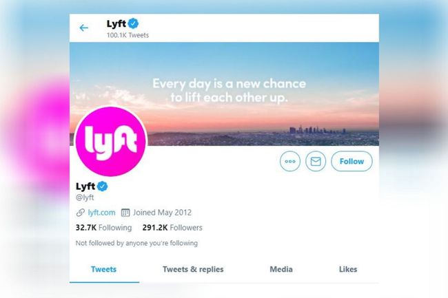 Twitter - Lyft