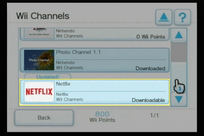 Netflix Wii-kanavilla