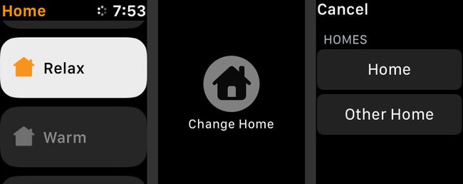 Vaihda Apple Watchin kotisivuksi Koti