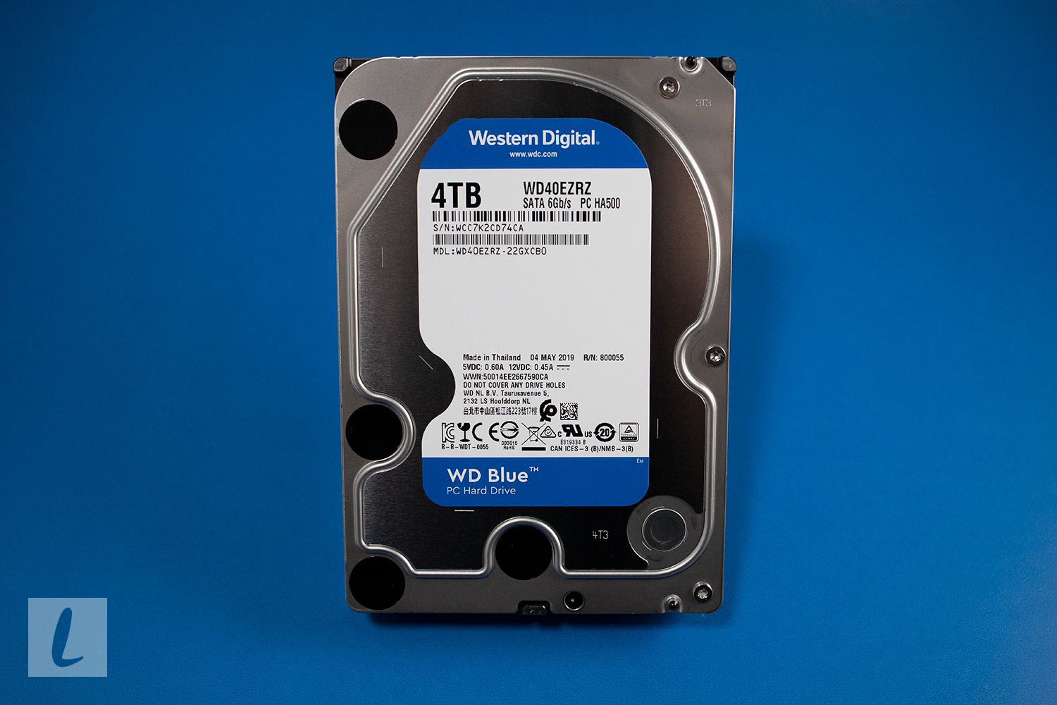 WD Blue 4TB kovalevy