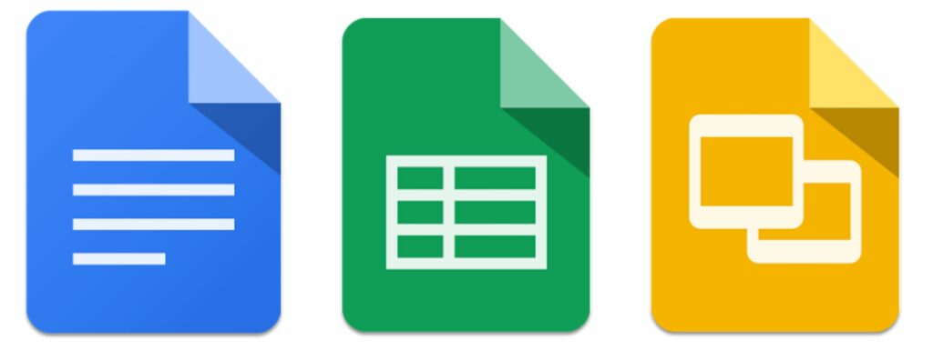 What Do You Call Google Docs Sheets Slides