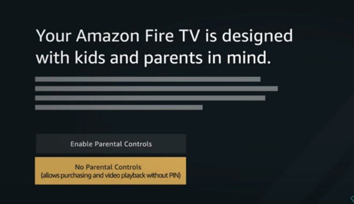 Lapsilukko - Amazon Fire TV Stick