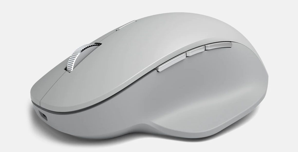 Microsoft Surface Precision Mouse sivukulmasta