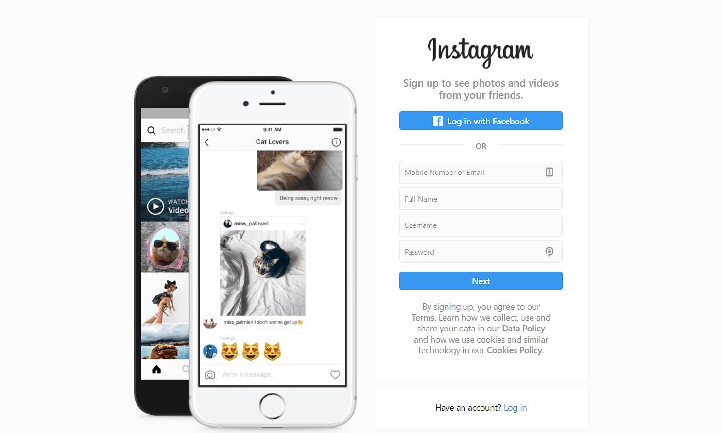 Instagram Login 5c004ff2c9e77c000104174d