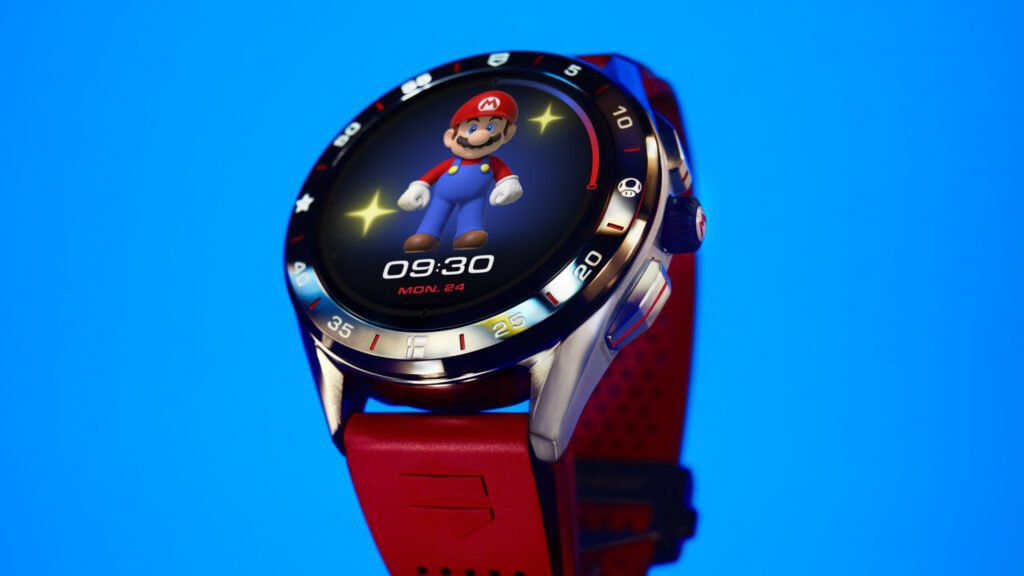 super mario tag heuer 5e8e5f3622b4446dbf914152b5afdeee