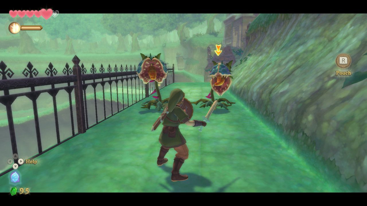 Kuvakaappaus Legend of Zelda: Skyward Swordista