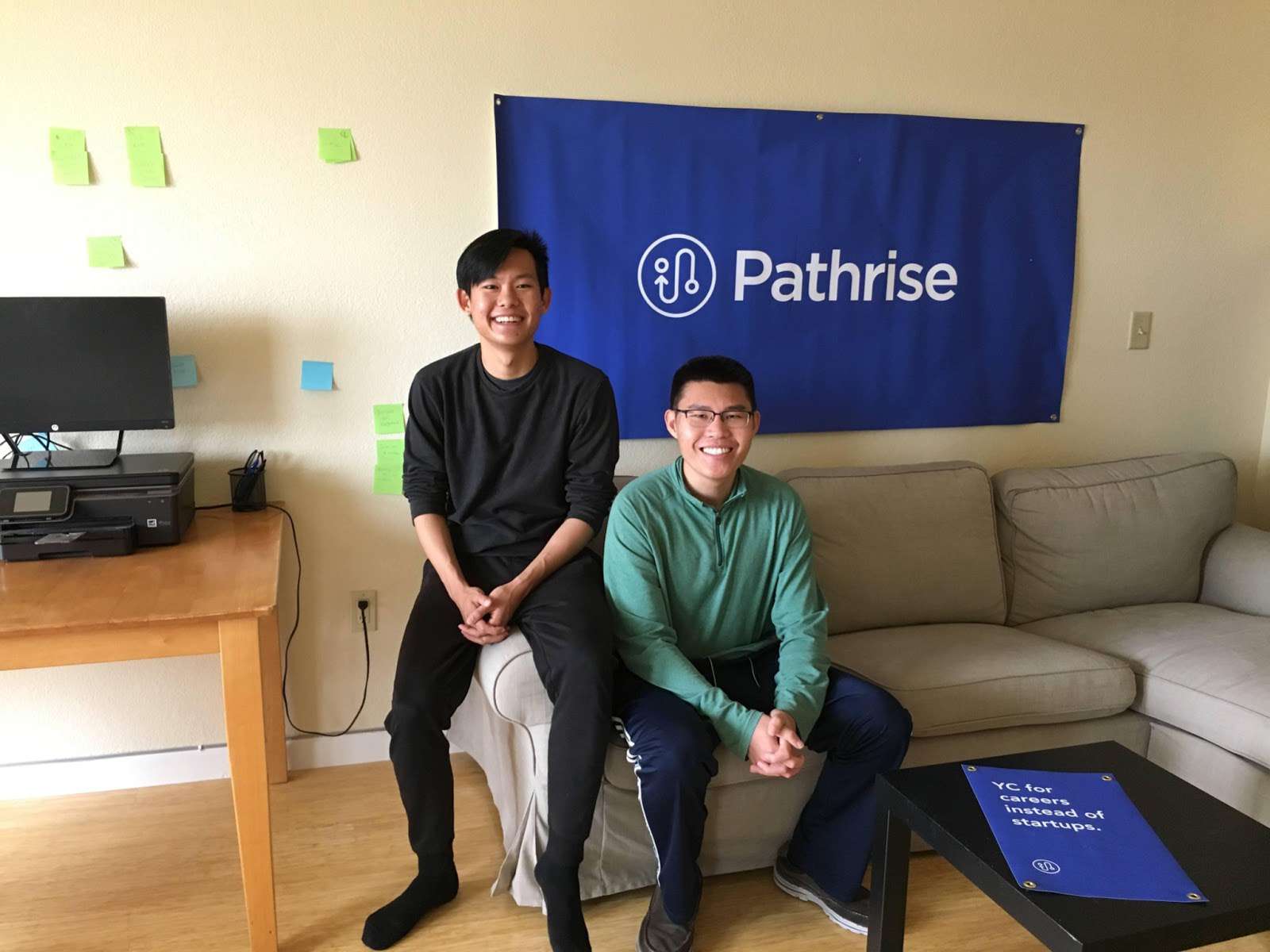 Pathrisen perustajat Kevin Wu ja Derrick Mar.